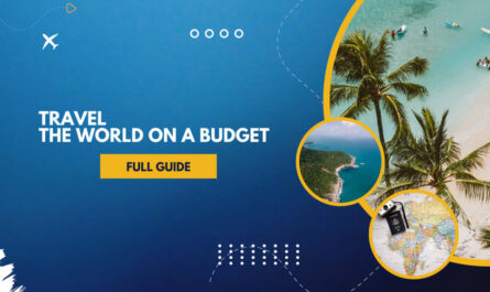 how to travel the world affordably